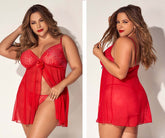 Mapale 7501X Babydoll Farbe Rot